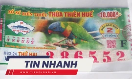 TIN NHANH: Vì sao hết thời hạn kháng cáo nhưng chưa trả thưởng 2 tỉ đồng trúng vé số?