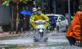 Hôm nay các tỉnh miền Bắc tiếp tục có mưa to đến rất to