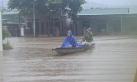 Miền Trung bắt đầu đợt mưa lớn nhiều ngày