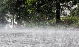 Bão số 9 vừa qua, nhiều vùng trên cả nước đón mưa