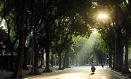 Miền Bắc đón nắng trước khi bão về