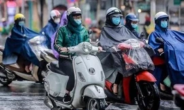 Không khí lạnh mạnh nhất từ đầu mùa gây mưa cho Bắc Bộ, từ đêm nay trời chuyển rét