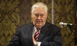 Ngoại trưởng Mỹ Rex Tillerson. Ảnh: AP