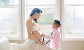 Vừa tiết lộ sắp làm mẹ, bà bầu Thanh Thảo tung ảnh nội y gợi cảm