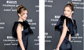 Gigi Hadid khoe sắc vóc nữ thần trong đầm dạ hội kiêu sa