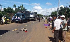 Hiện trường vụ việc. Ảnh: CAND