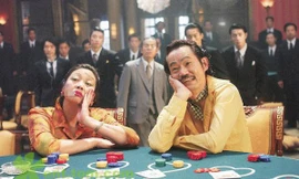 Cặp vợ chồng chủ khu Chuồng Heo trong "Tuyệt đỉnh kungfu" do Nguyên Thu và Nguyên Hoa thủ vai.