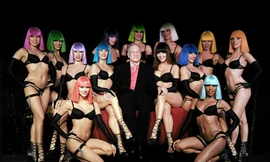 Ông trùm Playboy Hugh Hefner và các "nàng thỏ" nóng bỏng.