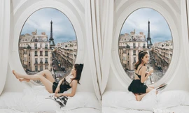 Ngọc Trinh diện nội y ren gợi cảm 'đầy khiêu khích'