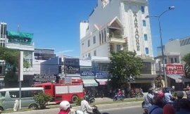 Hiện trường vụ việc.