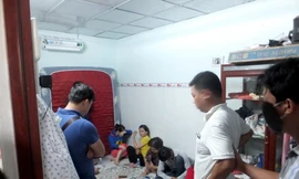 Hiện trường vụ việc.