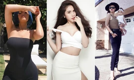 Ngưỡng mộ loạt bà mẹ nổi tiếng lấy lại vóc dáng ‘thần tốc’ sau sinh