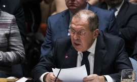 Ngoại trưởng Nga Sergey Lavrov. Ảnh: AFP