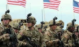 Binh sĩ Mỹ ở Syria. Ảnh minh hoạ