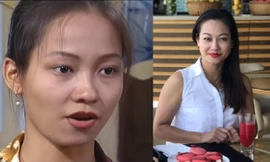 Nữ diễn viên Thư Hường thủ vai Thư đanh đá trong "Của để dành".