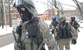 Các thành viên thuộc Cơ quan An ninh Liên bang Nga (FSB). Ảnh: Sputnik