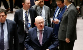 Đại sứ Nga tại Liên Hợp Quốc Vasily Nebenzya. Ảnh: RT