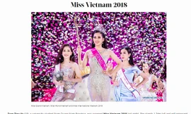 Báo chí nước ngoài hết lời khen nhan sắc tân Hoa hậu Việt Nam
