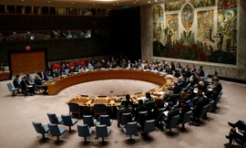Họp UNSC. Ảnh: Reuters