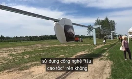 Hé lộ tàu cao tốc trên không có thể giúp TP HCM giải quyết kẹt xe