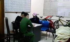 "Hotgirl Bella" tại cơ quan công an.