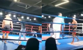 Truyền nhân Thái Cực Võ Đang bị võ sĩ MMA hạ gục sau... 2 giây