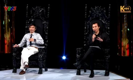 Tiến sĩ Lê Thẩm Dương và NSƯT – đạo diễn Vũ Thành Vinh làm giám khảo trong tập 10 "Quyền lực ghế nóng".