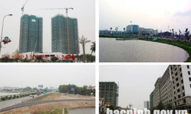 Điểm nhấn hạ tầng đô thị trên địa bàn thành phố Bắc Ninh.