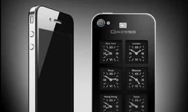 iPhone 4 Gresso kiêm đồng hồ hạng sang