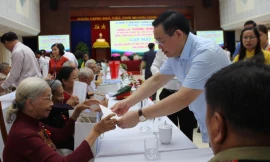 Chủ tịch Quốc hội gặp mặt đại biểu người có công cách mạng tỉnh Quảng Nam