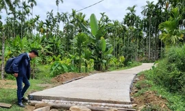 Chủ thầu bị tố đánh người giám sát công trình giao thông nông thôn nhập viện