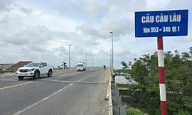 Quảng Nam: Phương án phân luồng giao thông để sửa chữa cầu Câu Lâu trên QL 1A 