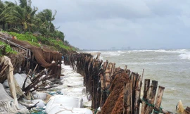 Công bố tình huống khẩn cấp về sạt lở bờ biển Hội An 