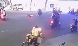 Truy tìm nhóm 'quái xế' gây tai nạn, dọa đánh cả gia đình ở Quảng Nam