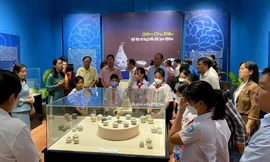 Trưng bày 120 hiện vật khai quật từ con tàu đắm Cù Lao Chàm