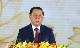Trang trọng lễ kỷ niệm 50 năm giải phóng tỉnh Quảng Nam