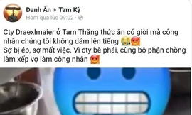 Hình ảnh giòi bò lúc nhúc trong dĩa cơm của công nhân khiến nhiều người bức xúc. Ảnh chụp từ clip.