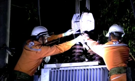 Điện lực Quảng Nam huy động tổng lực khôi phục cấp điện sau bão số 4