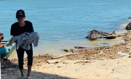 Tìm thấy thi thể cháu bé 1 tuổi trong vụ cha ôm con nhảy cầu ở Quảng Nam