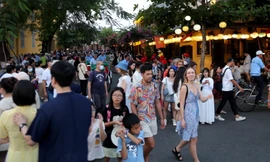 Du lịch Hội An nghỉ lễ: Khách Tây tăng mạnh, khách Việt giảm sâu
