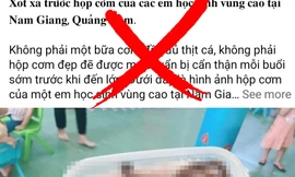 Xác minh, xử lý người đăng thông tin sai sự thật vụ 'hộp cơm thịt chuột' của học sinh Quảng Nam