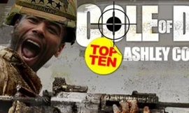 Biếm họa vụ Ashley Cole nghịch súng làm bị thương một người