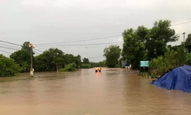 Mưa lớn khiến một số khu vực ở Tây Nguyên bị chia cắt