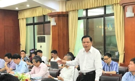 Bộ trưởng NN&PTNT Nguyễn Xuân Cường cho biết, nghiên cứu vaccine phòng dịch tả lợn châu Phi của Việt Nam đang có kết quả tích cực bước đầu (Ảnh: Phạm Anh)