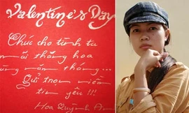 Phạm nhân Phạm Thị Quế và tấm thiệp thể hiện khát vọng tình yêu