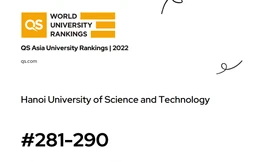 Bách khoa Hà Nội xếp hạng 281-290 trên Bảng xếp hạng QS Asia