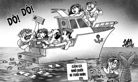 Đại gia và những kiểu nhậu 'độc'