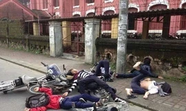 Dựng cảnh tai nạn giao thông, teen THPT Hai Bà Trưng nói gì?