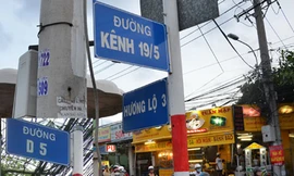 Ngẫu hứng như...đặt tên đường phố