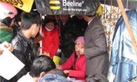 Các điểm cò luôn tấp nập